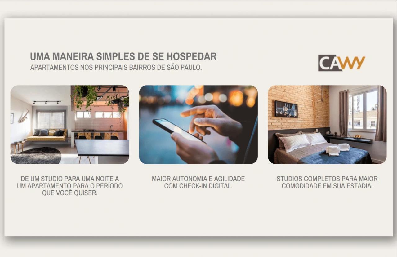 Apartamento Cawy Itaim Bibi - 1E Apartman São Paulo Kültér fotó
